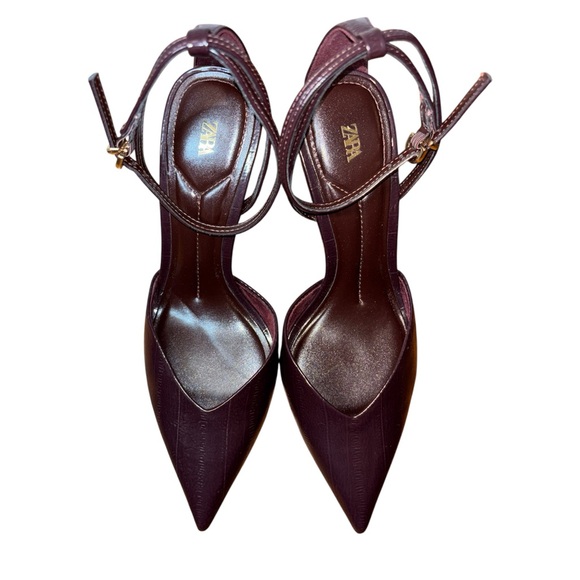 Zara Strappy Heels Shoes - Picture 4 of 7